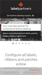 Mobile Screenshot of labelpartners.com